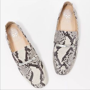 Vince Camuto Perenna Leather Slip On Loafers